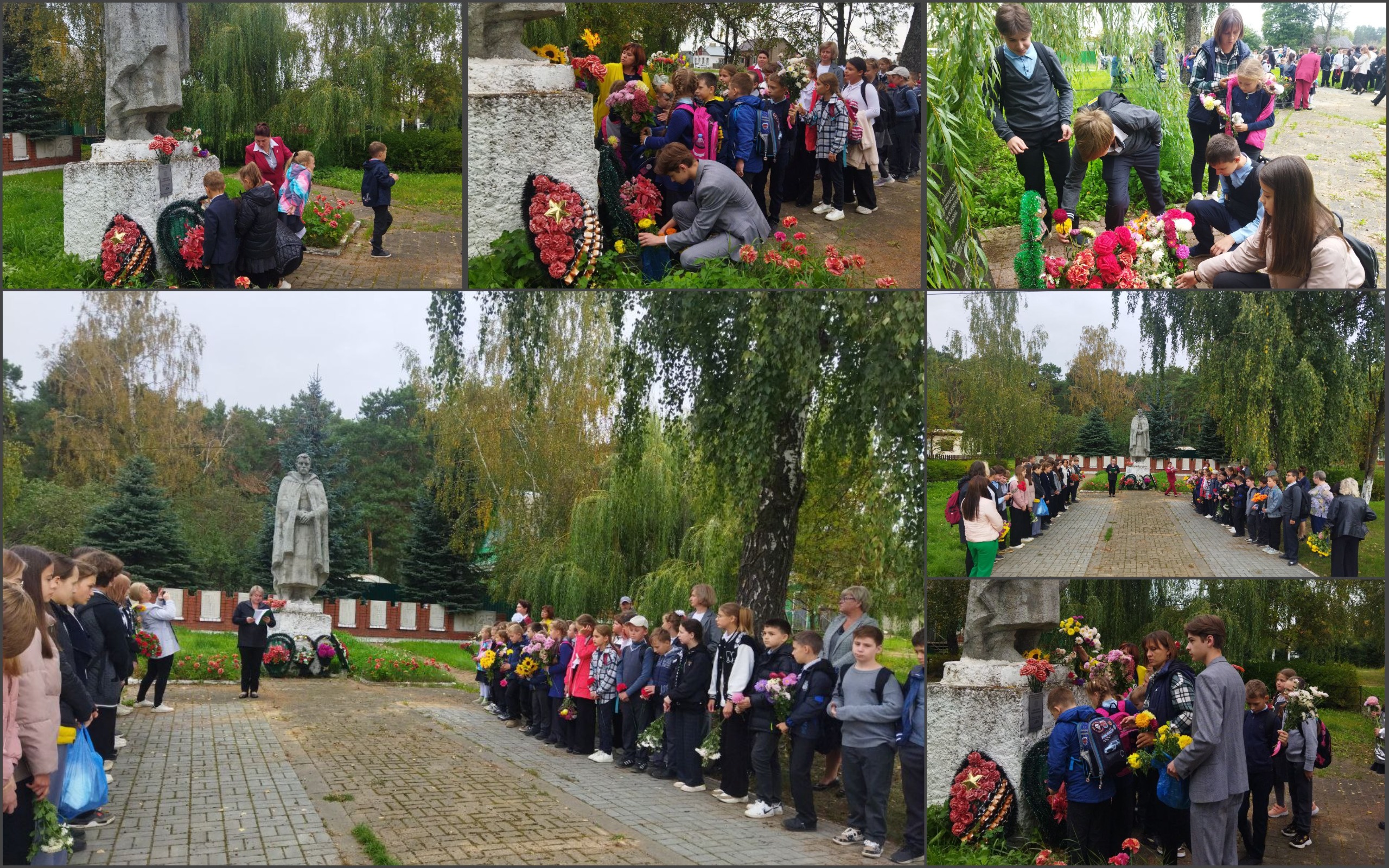 митинг, посвященный 80-летию со дня освобождению Калужской области от немецко-фашистских захватчиков..