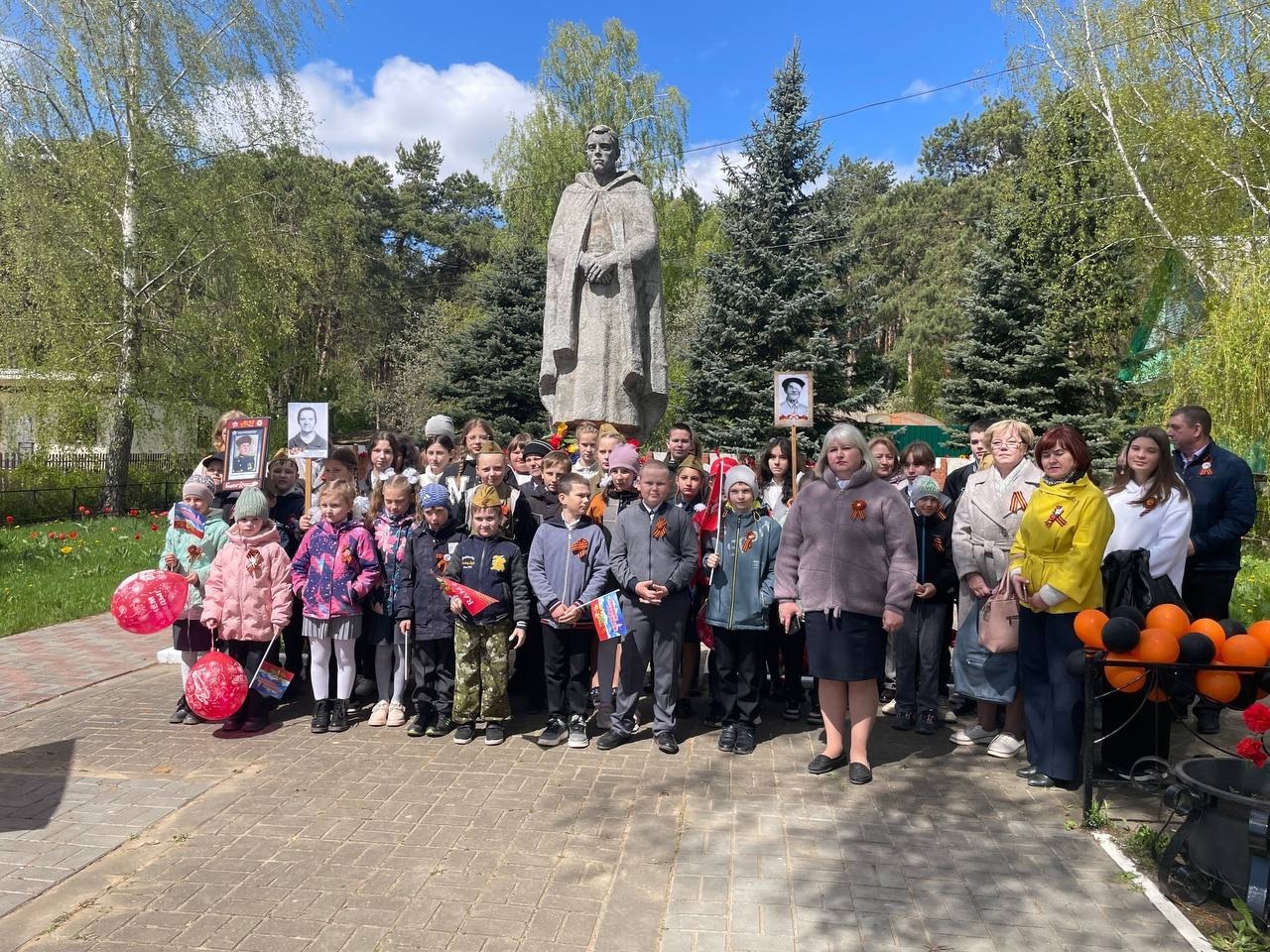 митинг, посвящённый 80-летию со Дня Победы в Великой Отечественной войне..